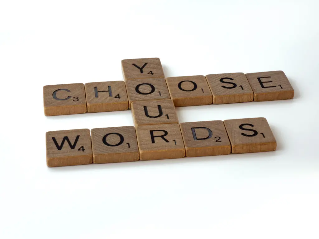 blogging rečnik Choose your words scrabble