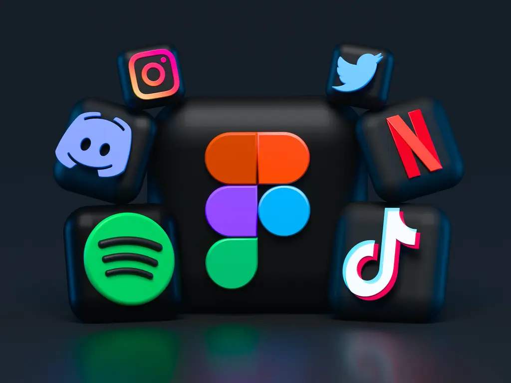 socijalne mreže logo i deljenje 